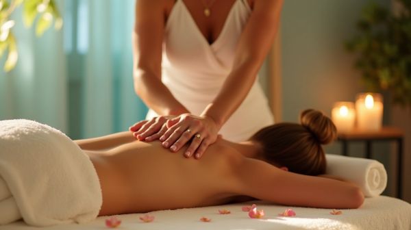 Rituel intensifiant de massage sensuel pour couples et bien-être